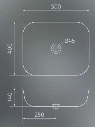 Умывальник Gid K397G124