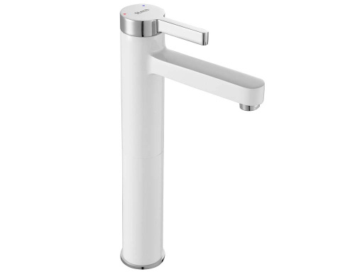 Смеситель для умывальника Rea Polo White Chrome B9942