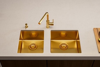 Мойка для кухни Alveus QUADRIX MONARCH 20 GOLD 390x450x200 1103316
