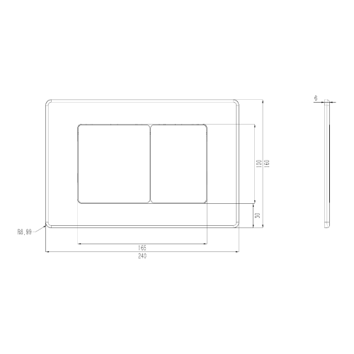 Комплект Oliveeka инсталляция OL-MQ-003 с унитазом OL-6016 и кнопкой OL-E12-BGM