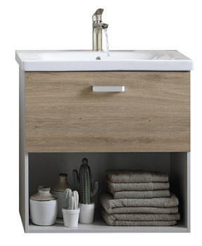 Тумба подвесная Kolpa-san Evelin OUE II 65 Gray oak 573880 Тумба подвесная Kolpa-san Evelin OUE II 65 Gray oak 573880