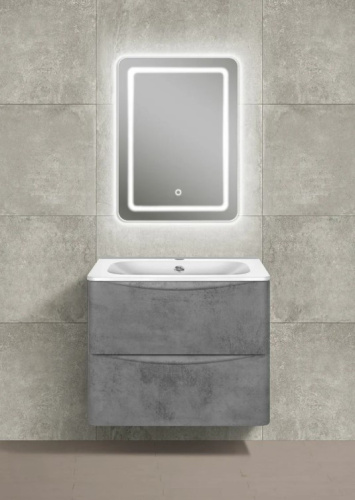 Тумба подвесная Vincea Paola 600 Beton VMC-2P600BT