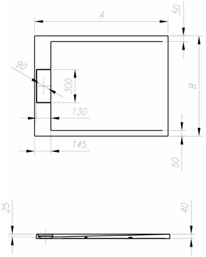Душевой поддон Kolpa-san Capo 120x90 LM WHITE 565060