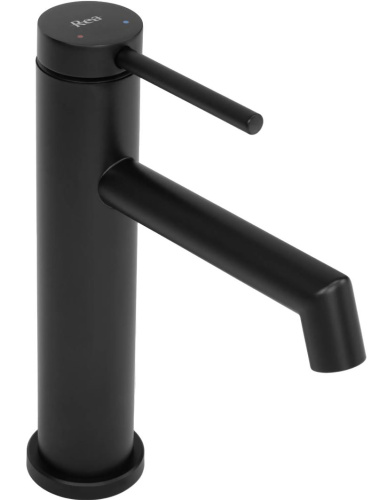 Смеситель для умывальника Rea Foss black B5317
