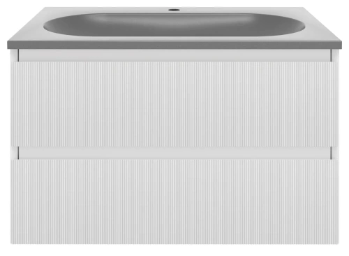 Тумба подвесная Vincea Welle 800 M.White Soft-touch VMC-2WL800MW