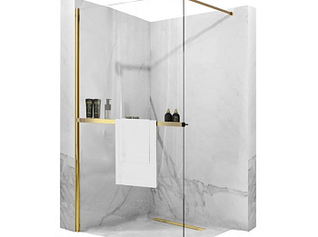 Полка для полотенец и аксессуаров Rea Evo Gold HOM-00653