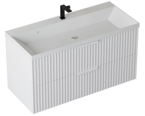 Тумба подвесная Vela Волна 80П под Classica (белый мат) белый хекси TU5872