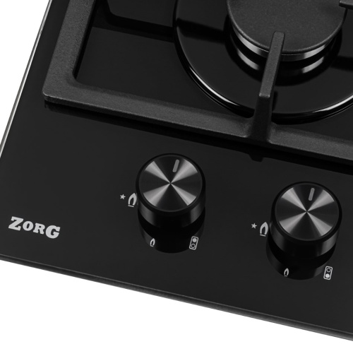 Газовая варочная панель ZORG HAG31 FDW black