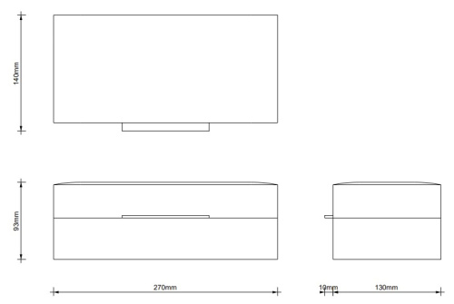 Контейнер универсальный Decor Walther Brownie BOX S 0939750