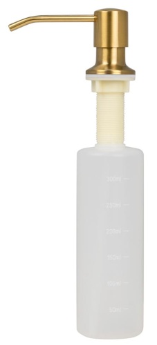 Комплект Arfeka Eco AR мойка 700*500, коландер G, дозатор gold