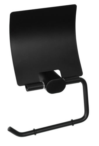 Бумагодержатель Remer Lounge LN60NO, черный матовый