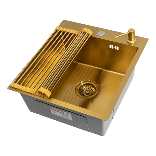 Комплект Arfeka Eco AR мойка 450*500, роллер-мат, дозатор gold