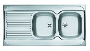 Мойка для кухни Alveus CLASSIC 100R NAT-60 1200x600 правая 1009085