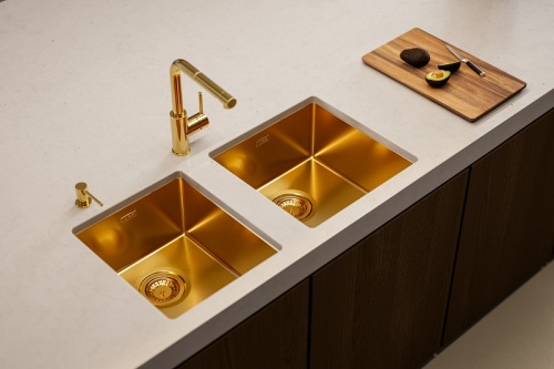 Мойка для кухни Alveus QUADRIX MONARCH 20 BRONZE 390x450x200 1103318