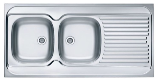 Мойка для кухни Alveus CLASSIC 100 NAT-60 1200x600 левая 1009084