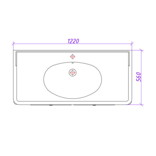 Умывальник Caprigo SN1200