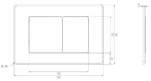 Комплект Oliveeka инсталляция OL-MQ-003 с унитазом OL-G27 и кнопкой OL-E12-MB