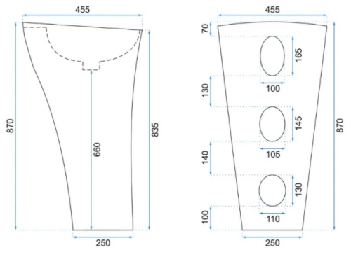Умывальник Rea Agnes U9906