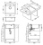 Мойка для кухни Alveus FORMIC 20 Granital+ ARCTIC-G11M 520x510x200 1128395