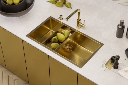 Смеситель для кухни Alveus ZEOS P MONARCH GOLD 1136501
