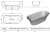 Ванна из искусственного камня Kolpa-San Blanche FS 180x85 Ванна из искусственного камня Kolpa-San Blanche FS 180x85