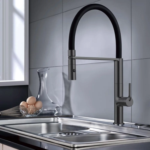 Смеситель для кухни Vincea VKF-114GM