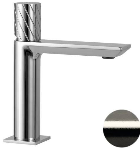 Смеситель для раковины Remer Edge EG710NP, никель брашированный