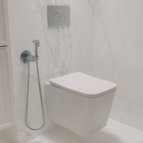 Комплект Oliveeka инсталляция OL-MQ-003 с унитазом OL-5014 и кнопкой OL-R22-CR