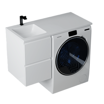 Тумба подвесная Vela Мира 38П под Kamilla (белый мат) TU17381