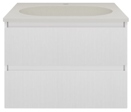 Тумба подвесная Vincea Welle 600 M.White Soft-touch VMC-2WL600MW