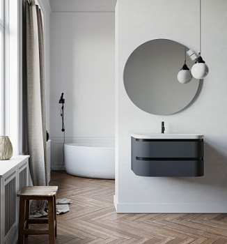 Тумба подвесная Kolpa-san Vittoria OUV 120 Dark Grey 547070 Тумба подвесная Kolpa-san Vittoria OUV 120 Dark Grey 547070