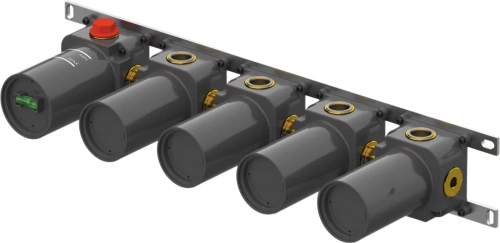 Скрытая часть на 4 выхода Remer WBOX98D4