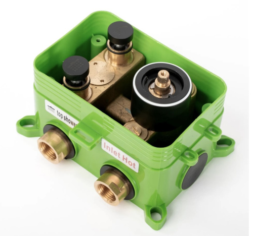 Душевая система Rea Miler Black matt P6713