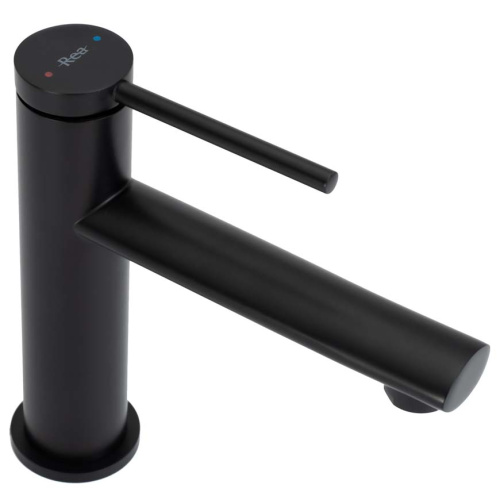 Смеситель для умывальника Rea Oval Black B6516