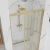Душевая дверь Rea Alex 120 gold matt K2501 Душевая дверь Rea Alex 120 gold matt K2501