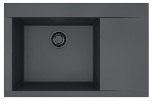 Мойка для кухни Alveus PURE-G 70R Algranit DEEP BLACK-A90 BE 790x520x198 1149504