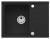 Мойка для кухни Alveus INTERMEZZO 30 Granital DEEP BLACK- G90 620x405x480 1149080