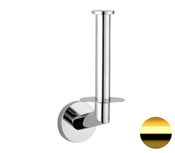 Бумагодержатель Remer Guest GS62DO, золото глянцевое