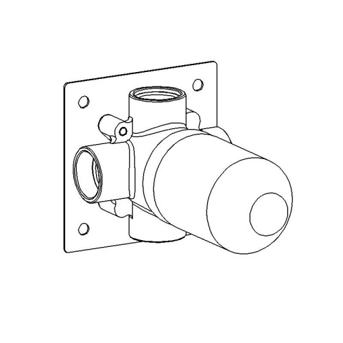 Дивертор на 3 потока воды Carimali W21802CR