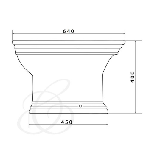 Биде напольное Caprigo Armonia 5814