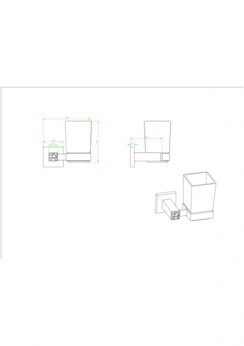Стакан CeramaLux Venezia 88602