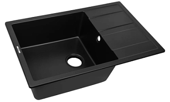 Мойка кухонная Zorg Apollo 78 черный оникс