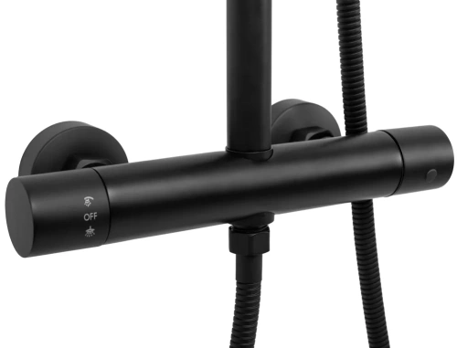 Душевая система Rea Vincent black matt P6600 Душевая система Rea Vincent black matt P6600