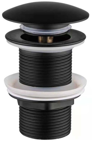 Донный клапан для раковины Vivi Felice V-5 Nero Opaco без перелива