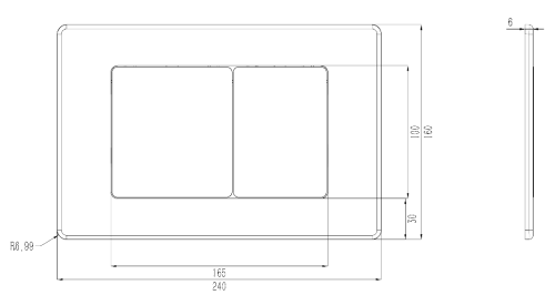 Комплект Oliveeka инсталляция OL-MQ-003 с унитазом OL-6016 и кнопкой OL-E12-MB