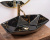 Умывальник Rea Vegas Black Marble Shiny U5603 Умывальник Rea Vegas Black Marble Shiny U5603