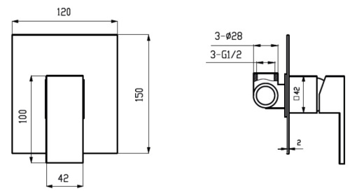 Гигиенический душ Ahti Kotka KO305217
