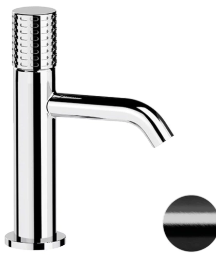 Смеситель для раковины Remer Celebrity CEC12CFP, черный брашированный хром