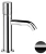 Смеситель для раковины Remer Celebrity CEC12CFP, черный брашированный хром Смеситель для раковины Remer Celebrity CEC12CFP, черный брашированный хром