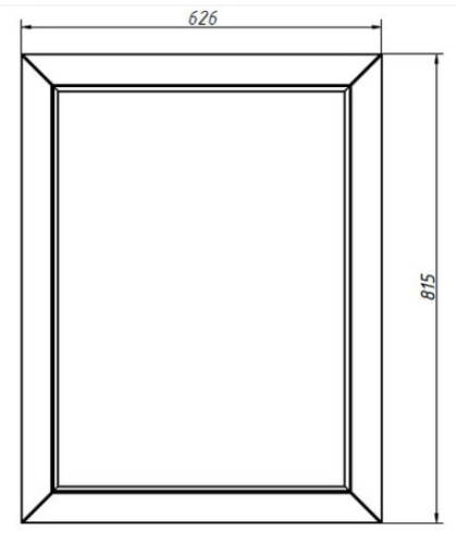 Зеркало Caprigo Albion Promo 60 70 33335-113.000.00.05